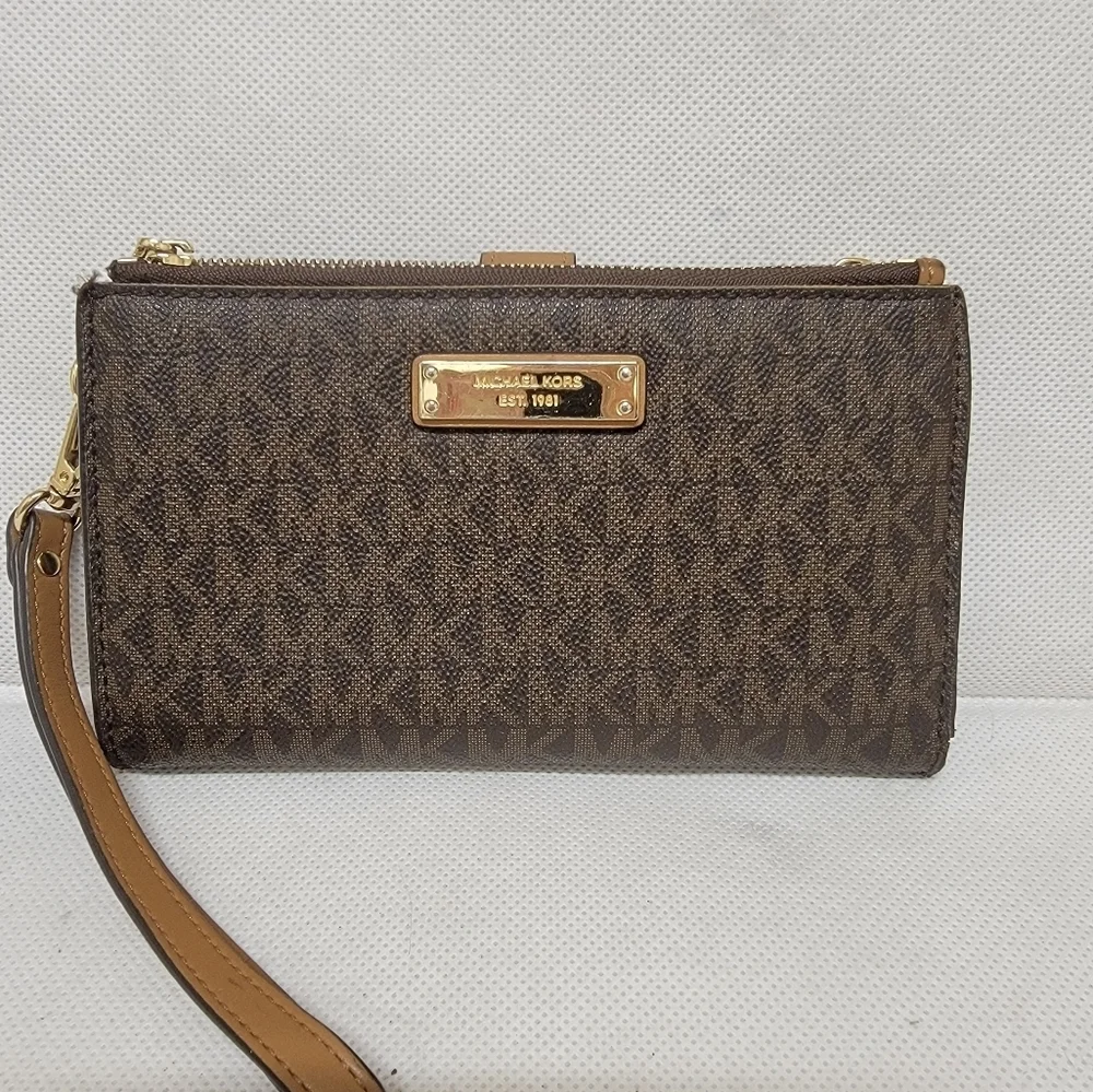 MICHAEL‎ KORS LEATHER WALLET CLUTCH